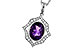 H274-43156: NECKLACE 1.52 AMETHYST 1.70 TGW (9x7 MM AMY)