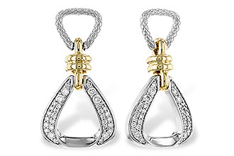 H274-44011: EARRINGS .50 TW