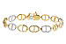 H274-44938: BRACELET .82 TW (7")