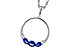 H275-29474: NECKLACE .81 SAPP .91 TGW
