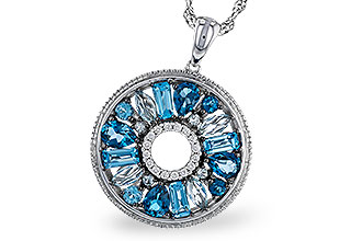 H275-31302: NECKLACE 1.67 BLUE TOPAZ 1.72 TGW