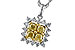 H275-31311: NECK .76 FANCY YELLOW DIAMONDS 1.09 TW