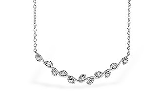 H275-34947: NECKLACE .25 TW (18")