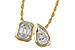 H275-34965: NECKLACE .17 BAG .25 TW