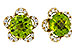 H275-35838: EARRINGS 2.93 PERIDOT 3.10 TGW (7MM RD)