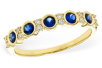 H275-35874: LDS WED RG .34 TW SAPP .46 TGW