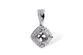 K185-30411: SEMI PENDANT .18 TW