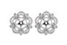 K186-22265: EARRING JACKETS .16 TW (FOR 0.75-1.50 CT TW STUDS)