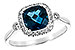 K189-83111: LDS RG 1.62 LONDON BLUE TOPAZ 1.78 TGW (7MM LBT)