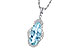 K190-78574: NECK 3.97 AQUAMARINE 4.20 TGW