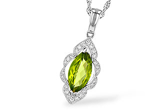 K190-78611: NECK .94 PERIDOT 1.05 TGW