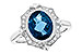 K190-80374: LDS RG 3.00 LONDON BLUE TOPAZ 3.16 TGW