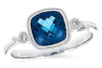 K274-36729: LDS RG 1.70 LONDON BLUE TOPAZ 1.75 TGW