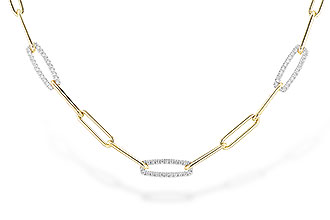 K274-36811: NECKLACE .75 TW (17 INCHES)