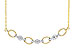K274-39474: NECKLACE .25 TW (18")