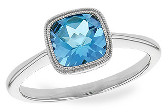 K274-43092: LDS RG 1.45 CT SWISS BLUE TOPAZ