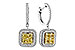 K275-30411: EARR 1.04 FANCY YELLOW DIAMONDS 1.62 TW
