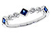 K275-32183: LDS WED RG .25 SAPPHIRE .30 TGW