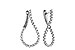 K275-34047: EARRINGS 1.00 TW