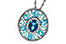 K275-34065: NECK 3.02 TW BLUE TOPAZ 3.10 TGW (7x5MM LBT CTR)