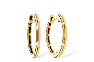 K275-34920: GOLD EARRINGS (16MM)