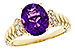 K276-18565: LDS RG 2.12 AMETHYST 2.26 TGW (10x8MM AMY)