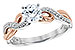 L188-00383: LDS SEMI DIA RG .09 TW (ROSE & WG)