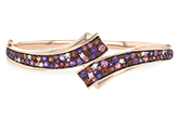 L188-97683: BANGLE 3.12 MULTI-COLOR 3.30 TGW (AMY,GT,PT)