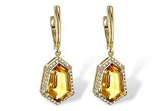 L190-74038: EARR 3.80 TW CITRINE 4.05 TGW