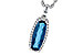 L190-80365: NECK 1.58 LONDON BLUE TOPAZ 1.70 TGW