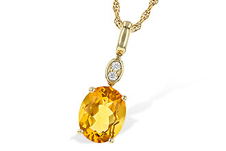 L190-80447: NECK 2.04 CITRINE 2.07 TGW (10x8MM CIT)