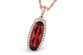 L273-47701: NECK 1.75 GARNET 1.87 TGW