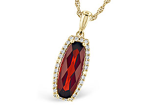 L273-47701: NECK 1.75 GARNET 1.87 TGW