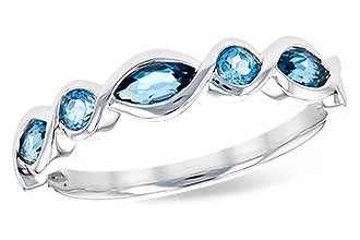 L273-48592: LDS RG .60 TW BLUE TOPAZ