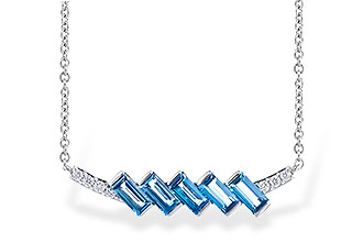 L273-53156: NECK .75 LONDON BLUE TOPAZ .80 TGW