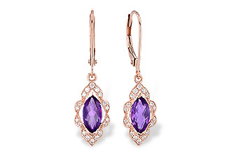 L273-54001: EARR .92 TW AMETHYST 1.07 TGW