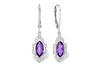 L273-54001: EARR .92 TW AMETHYST 1.07 TGW