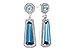 L274-40420: EARR 2.28 TW BLUE TOPAZ 2.54 TGW