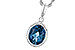 L274-40429: NECK 1.90 TW LONDON BLUE TOPAZ 1.93 TGW (9x7 LBT)