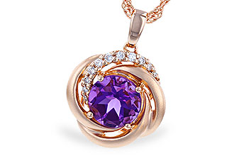 L274-40447: NECK 1.15 AMETHYST 1.22 TGW