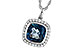 L274-43120: NECK 3.85 LONDON BLUE TOPAZ 4.15 TGW (9MM LBT)