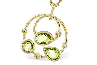 L275-27647: NECKLACE 2.20 PERIDOT 2.26 TGW
