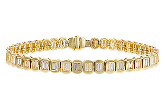 L275-27701: BRACELET 2.30 TW BAGUETTE (7")