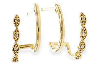 L275-31283: EARRINGS .03 TW
