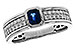 L275-34074: LDS RG .55 SAPPHIRE .88 TGW (5x4MM SA)