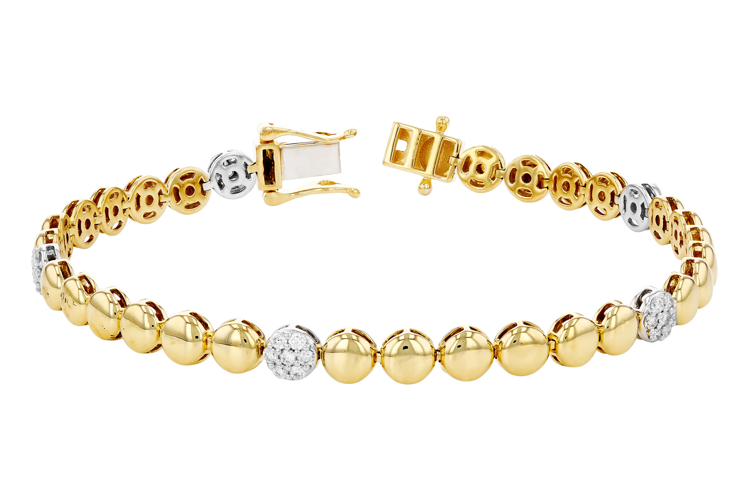 L276-19520: BRACELET .50 TW (7")