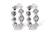 M001-64001: EARRINGS .22 TW