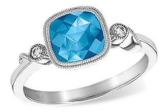 M187-15856: LDS RG 1.66 BLUE TOPAZ 1.71 TGW