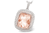 M188-94947: NECK 4.20 MORGANITE 4.66 TGW