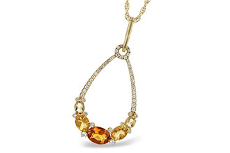 M188-94974: NECK 1.29 CITRINE 1.49 TGW